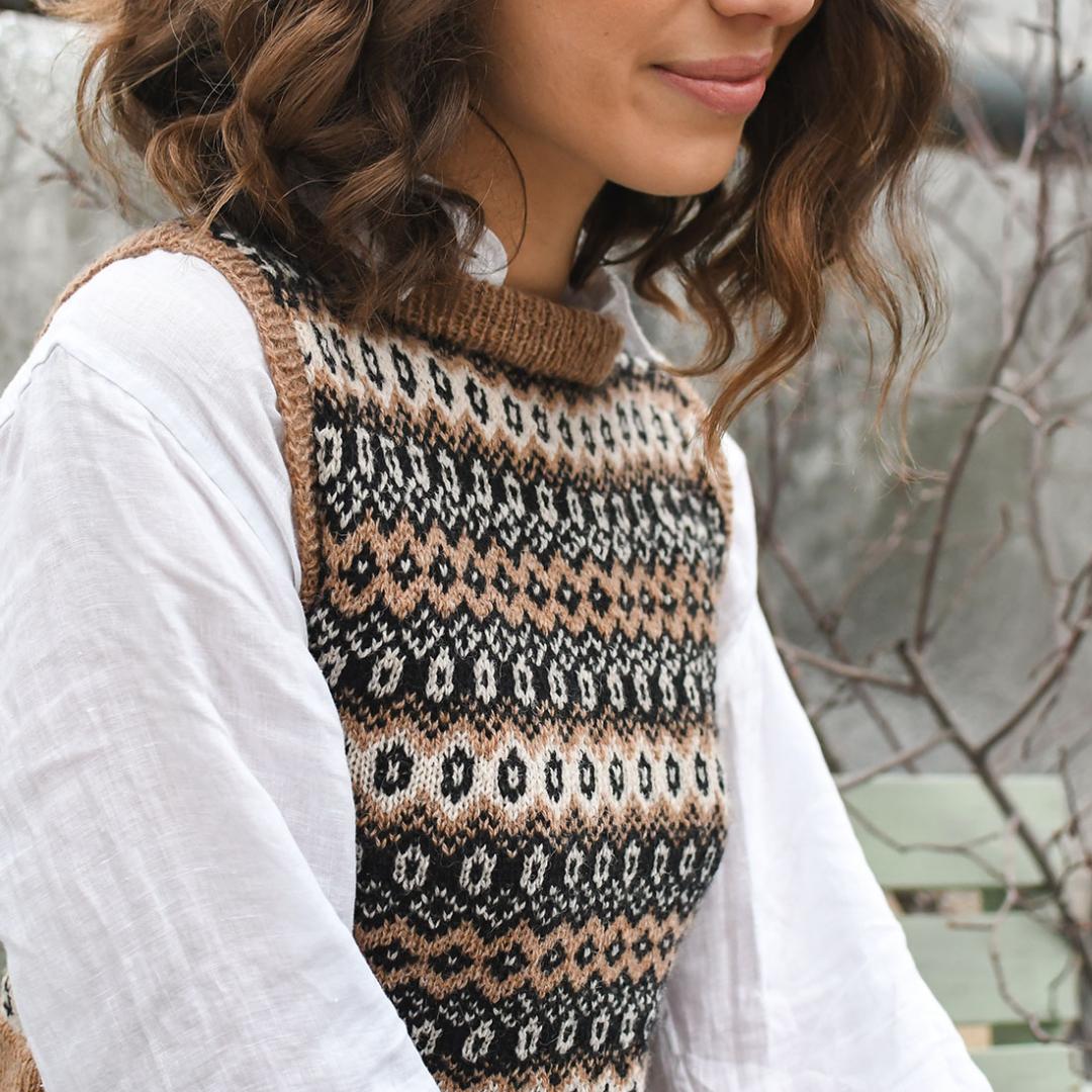 Birga Vest -neuleohje