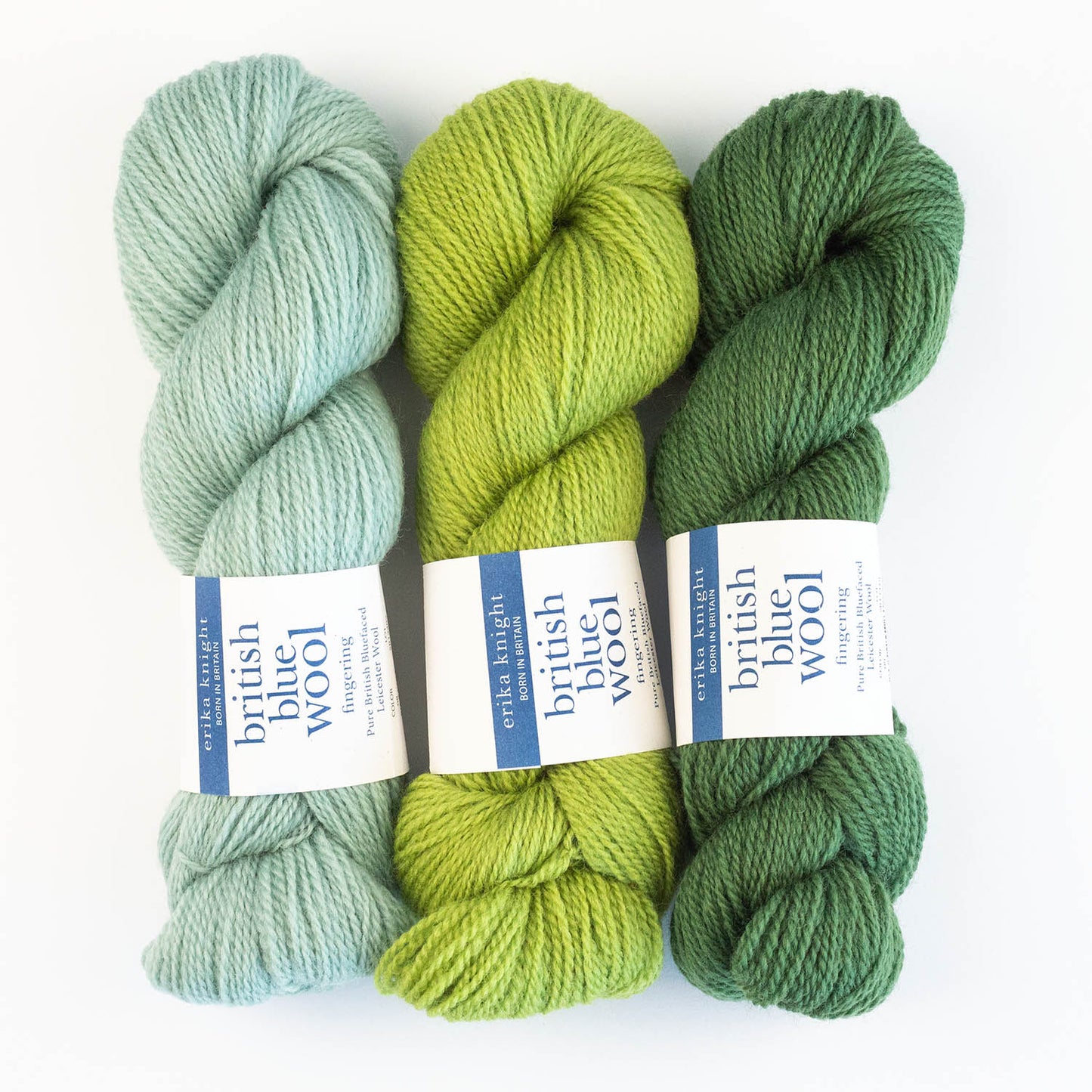 Erika Knight British Blue Wool Fingering -villalanka