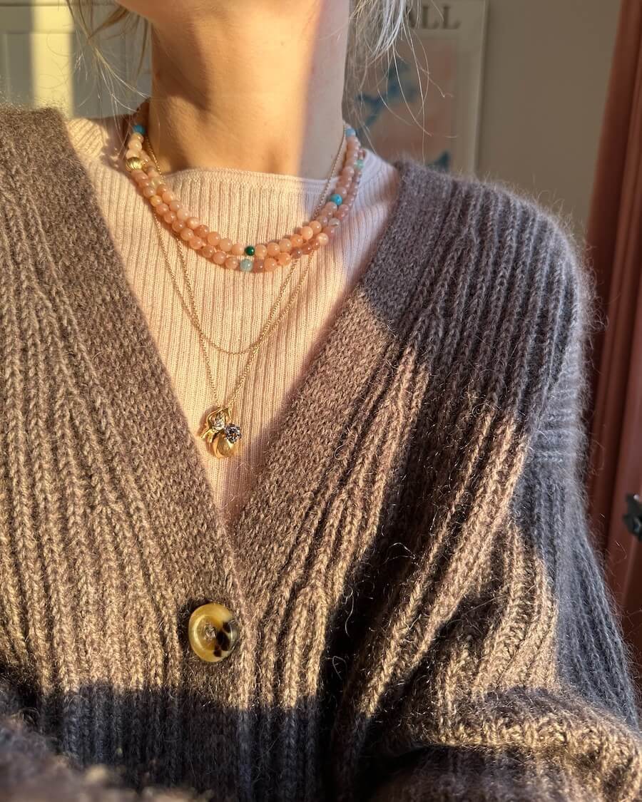 Agnete Cardigan -neuleohje