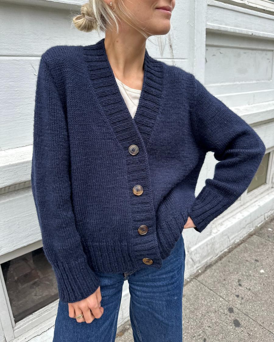 Eva Cardigan -neuleohje