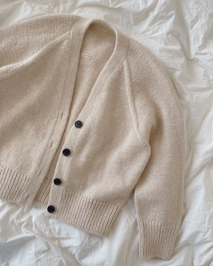 Champagne Cardigan -neuleohje