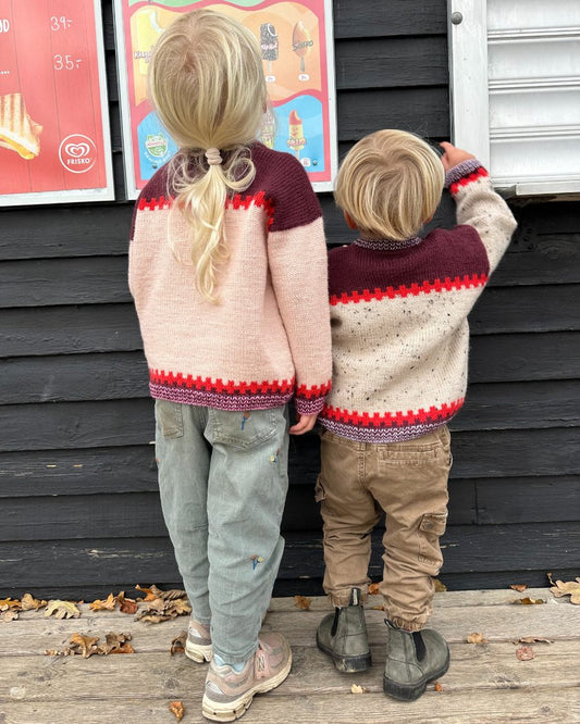 Cross Sweater Junior -neuleohje