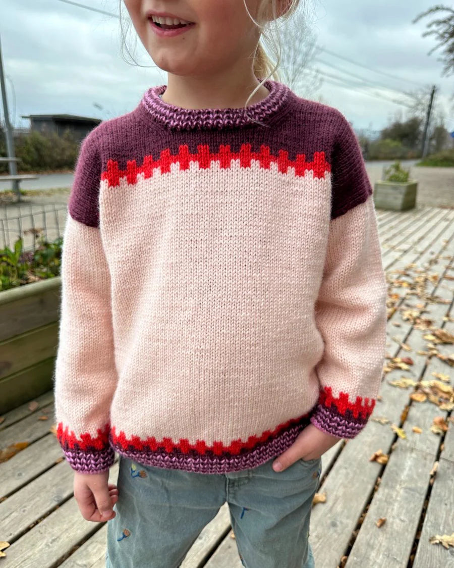 Cross Sweater Junior -neuleohje