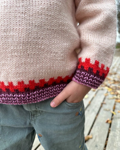 Cross Sweater Junior -neuleohje