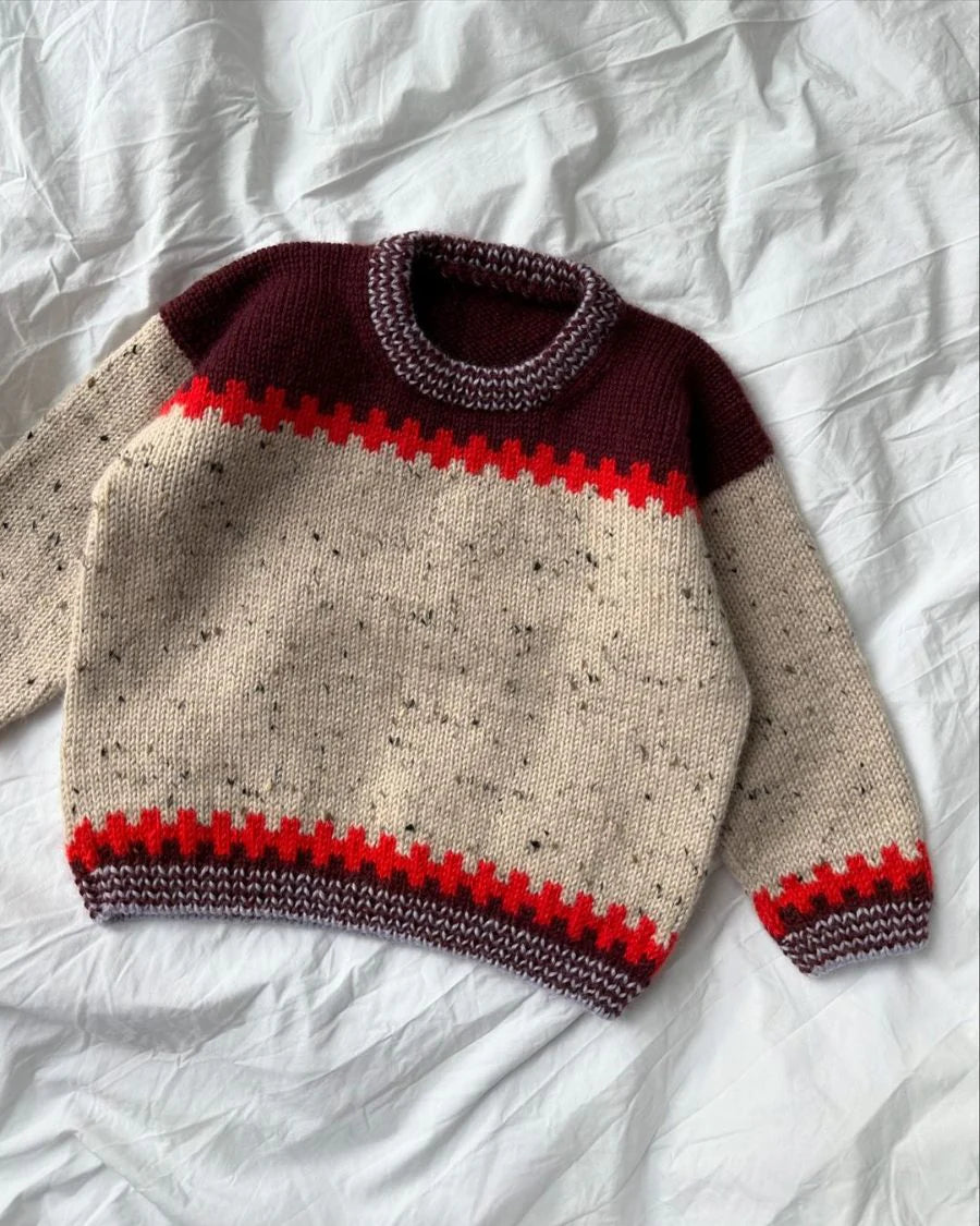 Cross Sweater Junior -neuleohje