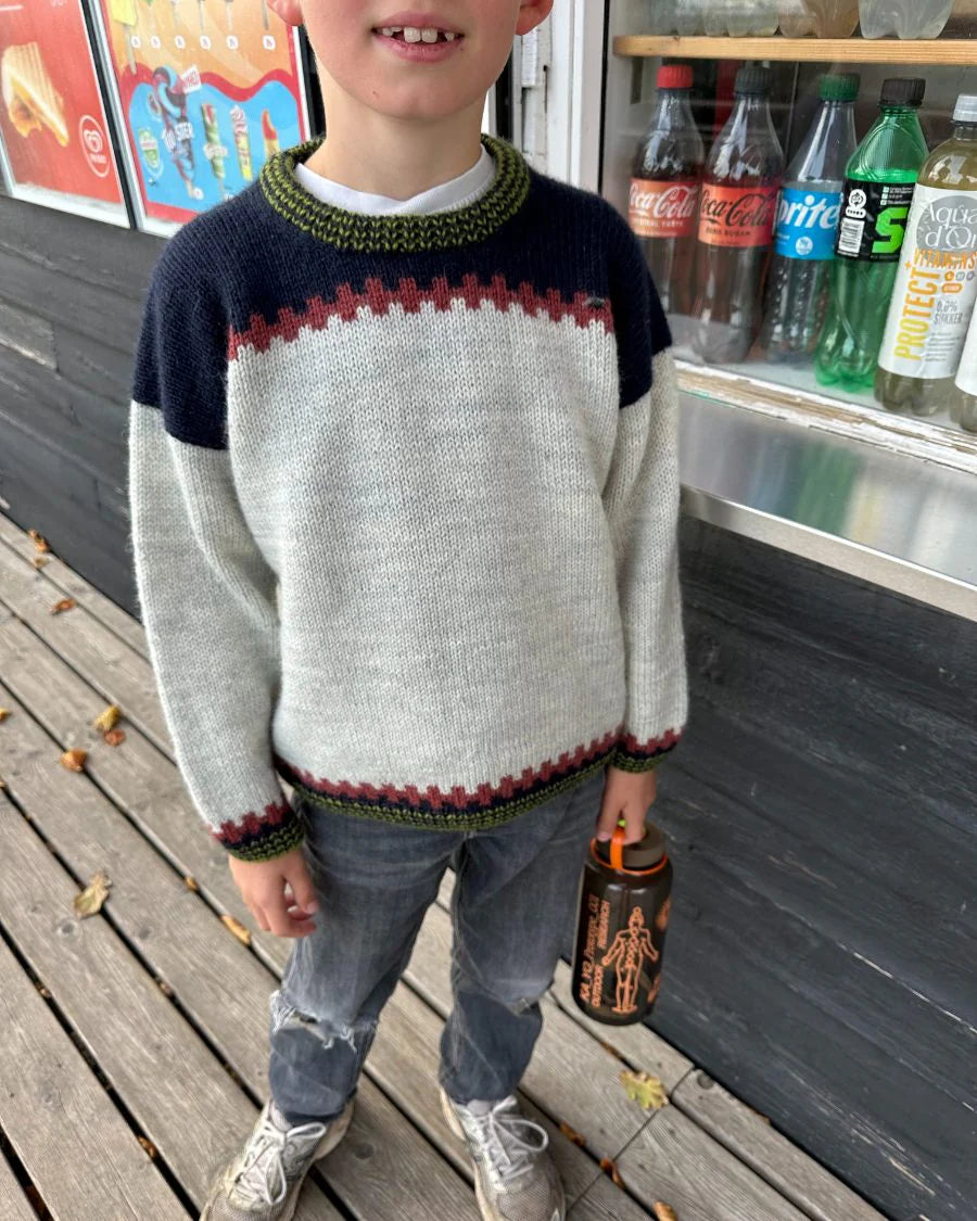 Cross Sweater Junior -neuleohje