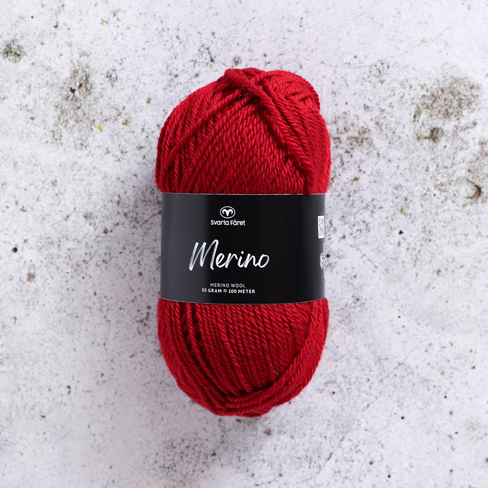 Svarta Fåret Merino -neulelanka
